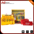 Elecpopular New Multi-Purpose Lockout Tagout Board avec 36 serrures Kit / Station